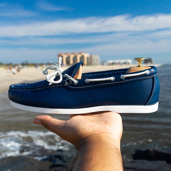NWT Camp Moccasin Loafers Made in Maine KFG main image 5